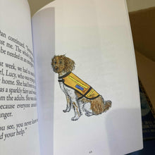 Load image into Gallery viewer, Brown rescue doe with yellow coat